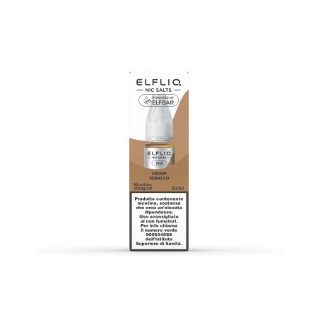 ELFLIQ CREAM TOBACCO 10 ML 20 MG