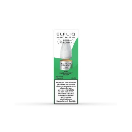 ELFLIQ KIWI PASSION FRUIT GUAVA 10 ML 20 MG