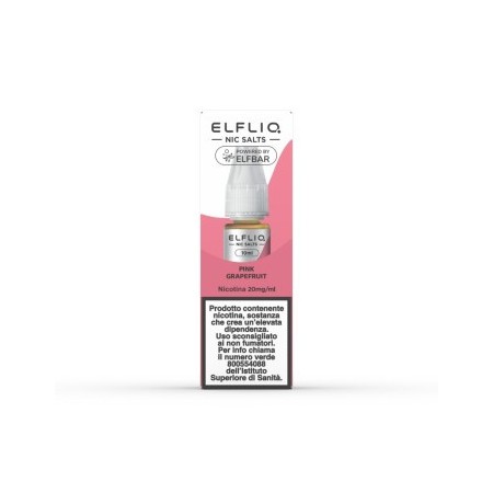 ELFLIQ PINK GRAPEFRUIT 10 ML 20 MG