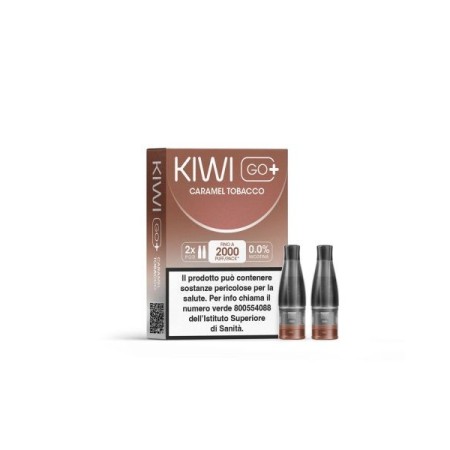 KIWI GO + POD CARAMEL TOBACCO 10