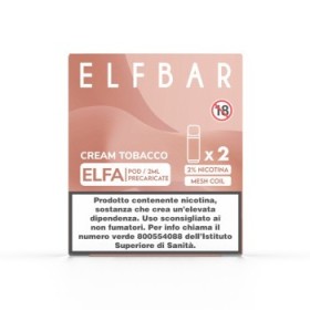 ELFBAR ELFA POD CREAM TOBACCO