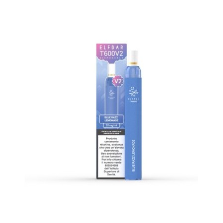 ELFBAR T600 V2 BLUE RAZZ LEMONADE 20