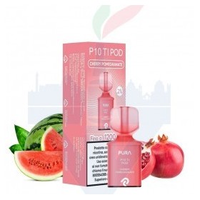 PURA P10 POD CHERRY POMEGRANATE