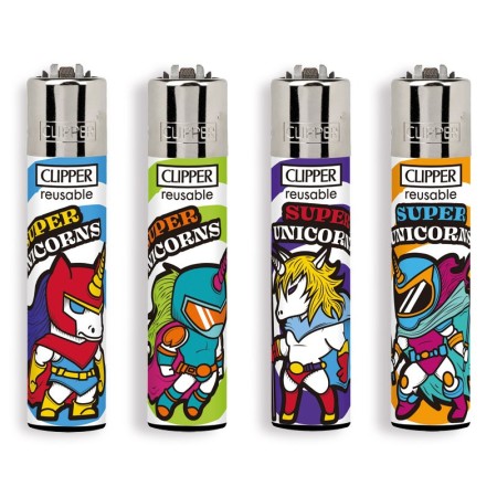 CLIPPER LARGE UNICORNS BOX DA 48 PZ