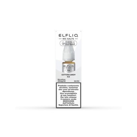 ELFLIQ COTTON CANDY ICE 10 ML 10 MG