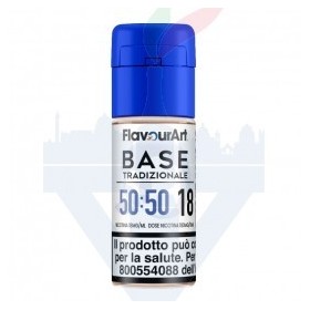 FLAVOURART BASETTA TRADIZIONALE 50/50 18MG 10ML