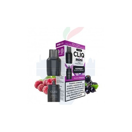 MINI CLIQ POD RASPBERRY BLACKCURRANT
