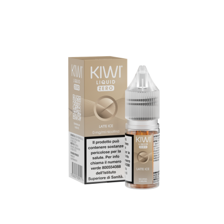 KIWI - KIWI LIQUID NIC SALT LATTE ICE 0