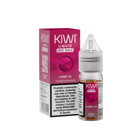 KIWI - KIWI LIQUID NIC SALT CHERRY ICE 10
