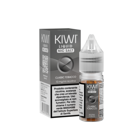 KIWI - KIWI LIQUID NIC SALT CLASSIC TOBACCO 10