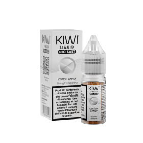 KIWI - KIWI LIQUID NIC SALT COTTON CANDY 10
