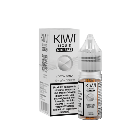 KIWI - KIWI LIQUID NIC SALT COTTON CANDY 10