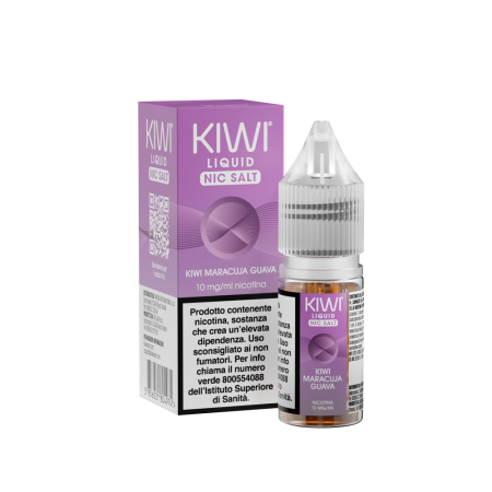 KIWI - KIWI LIQUID NIC SALT KIWI MARACUJA GUAVA 10