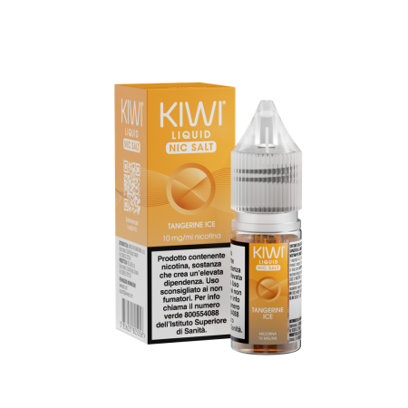KIWI - KIWI LIQUID NIC SALT TANGERINE ICE 10