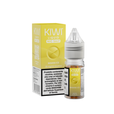 KIWI - KIWI LIQUID NIC SALT BANANA ICE 20