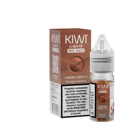 KIWI - KIWI LIQUID NIC SALT CARAMEL TOBACCO 20