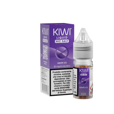 KIWI - KIWI LIQUID NIC SALT GRAPE ICE 20