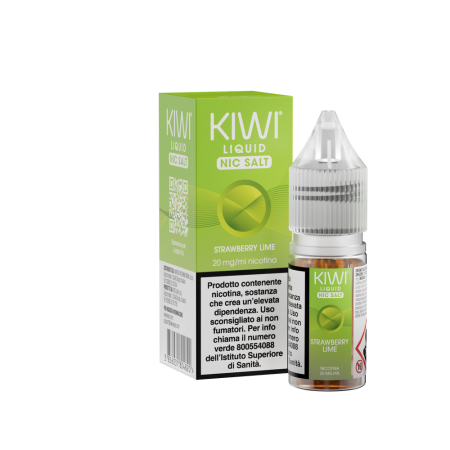 KIWI - KIWI LIQUID NIC SALT STRAWBERRY LIME 20