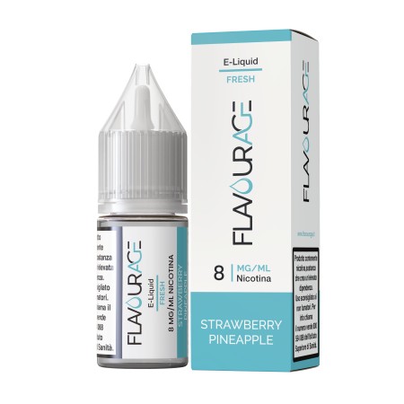 FLAVOURAGE. STRAWBERRY PINEAPPLE 10 ML TPD