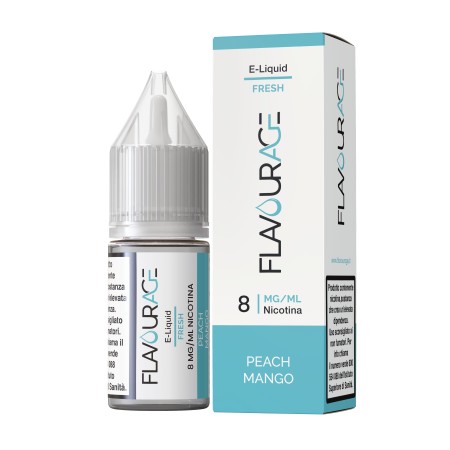 FLAVOURAGE. PEACH MANGO 10 ML TPD