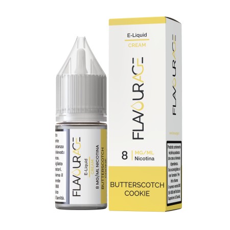 FLAVOURAGE. BUTTERSCOTCH COOKIE 10 ML TPD