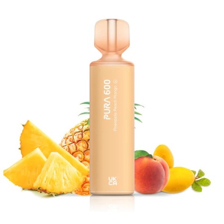 PURA 600 PINEAPPLE PEACH MANGO